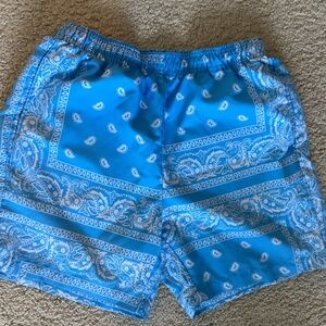 Bandana Blue shorts